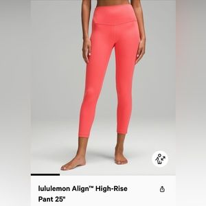 Lululemon Align HR 25” leggings NWT